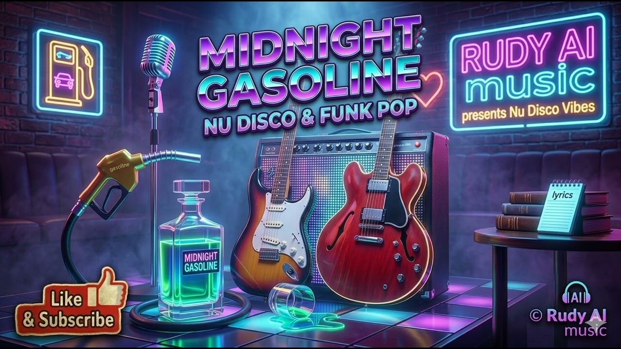 Midnight Gasoline | Nu Disco & Funk Pop Groove | Retro Dance Vibes