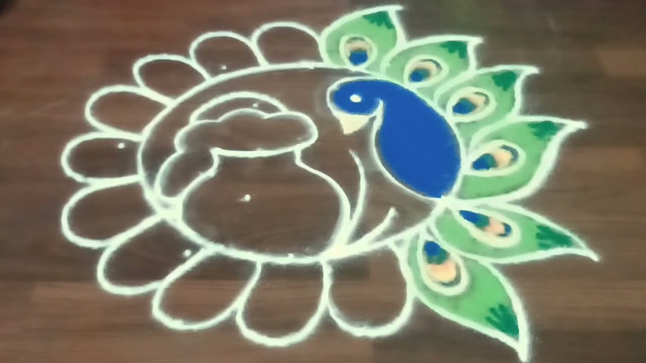 Dhanurmssam beautiful colour kolangal Simple festival rangoli Daily  rangoli Pongal pot kolangal 