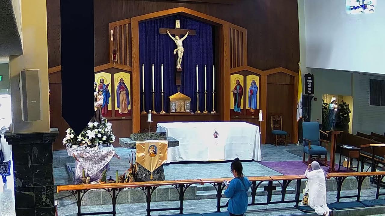 Thursday 12:00 PM English Mass and Rosary
