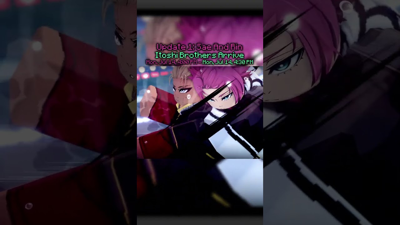&lceil; Goalbound &rfloor; UPDATE 1: SAE AND RIN ITOSHI BROTHERS ARRIVE SNEAK PEAK🔥#roblox #goalbound #azurelatch