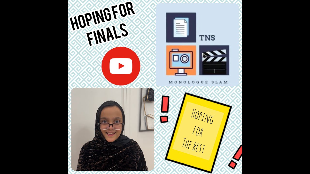 TNS Monologue competition video 2024