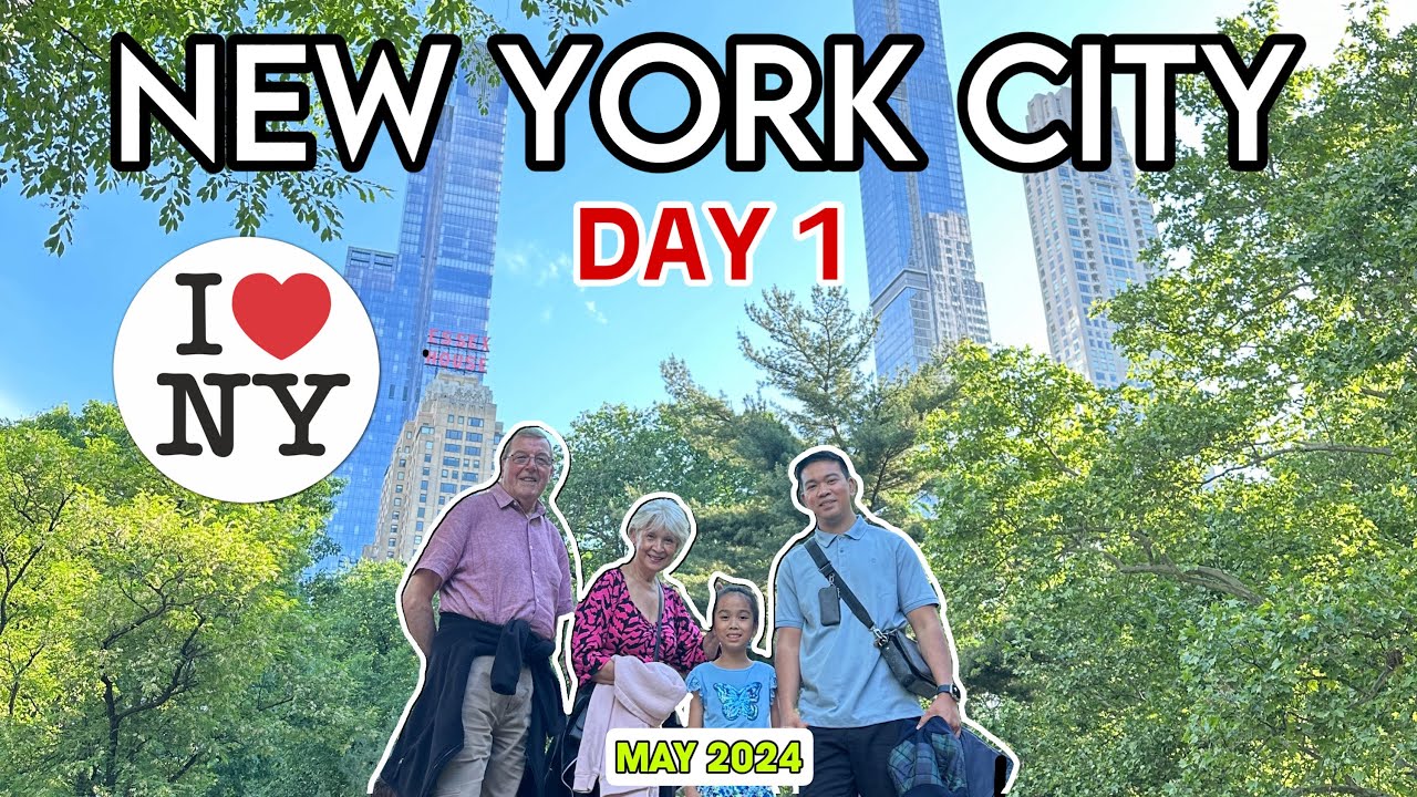 ROAMING CENTRAL PARK! So lush and beautiful! | Day 1 | Gail Lim RN