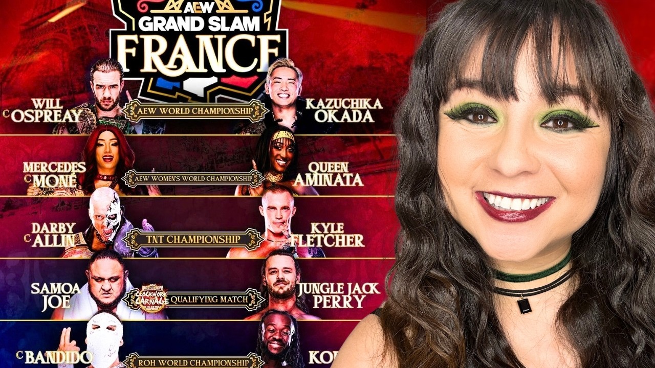 AEW DYNAMITE GRAND SLAM FRANCE LIVE STREAM!