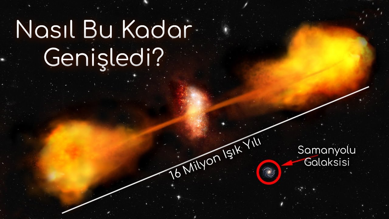 Evrendeki En Büyük Galaksi Keşfedildi: Alcyoneus Radyo Galaksisi