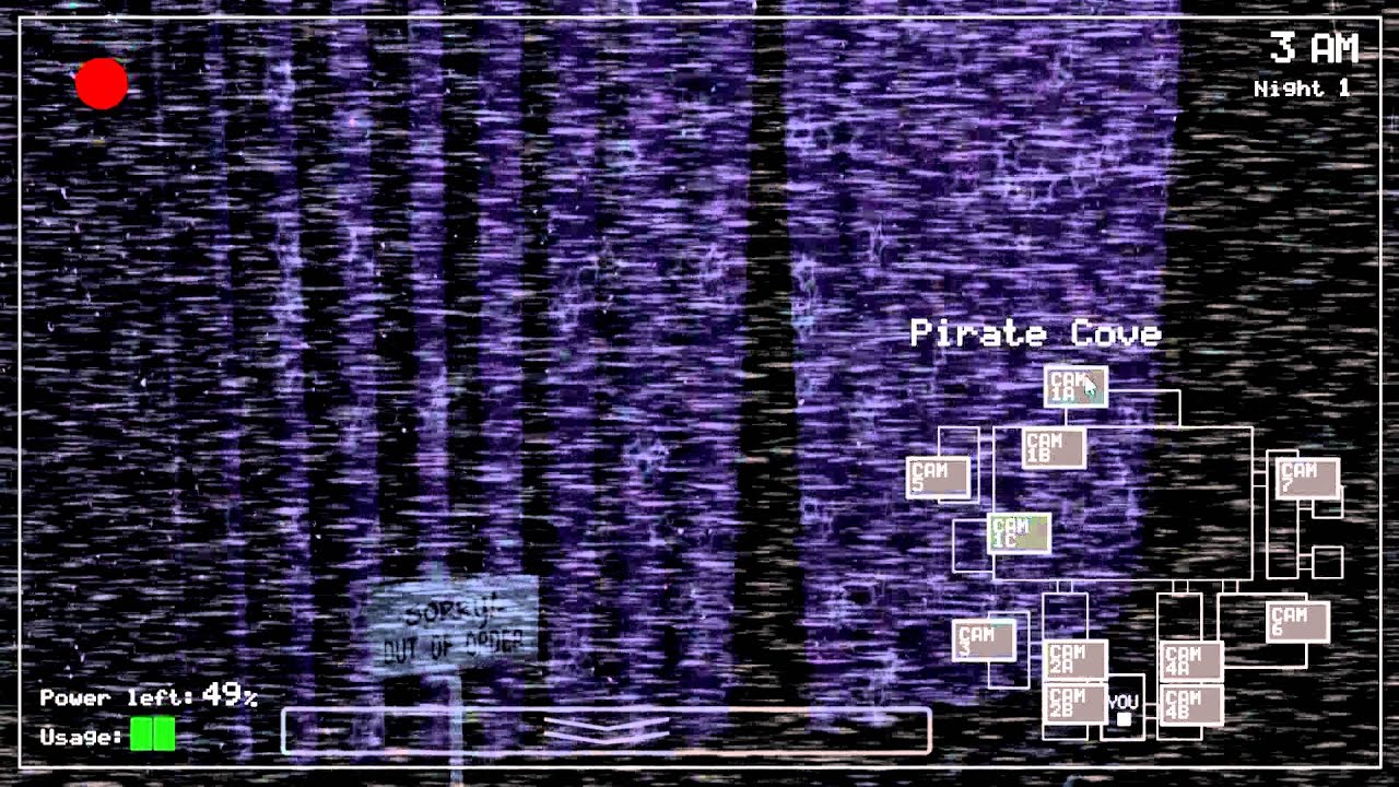 Five nights at Freddy - Часть 1