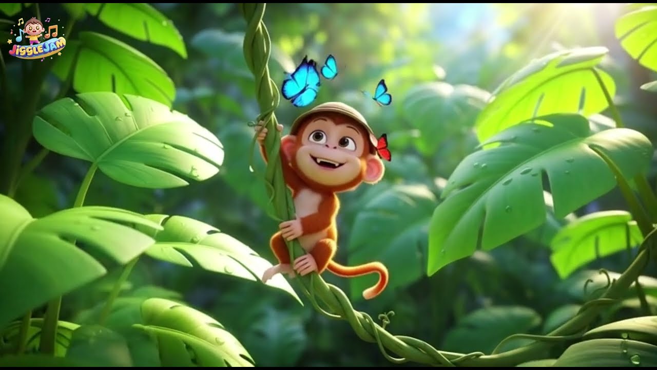 Rainforest Rhythm Counting for Kids | Fun Jungle Counting Song, Nursery Rhymes & Baby Songs 🌴🔢