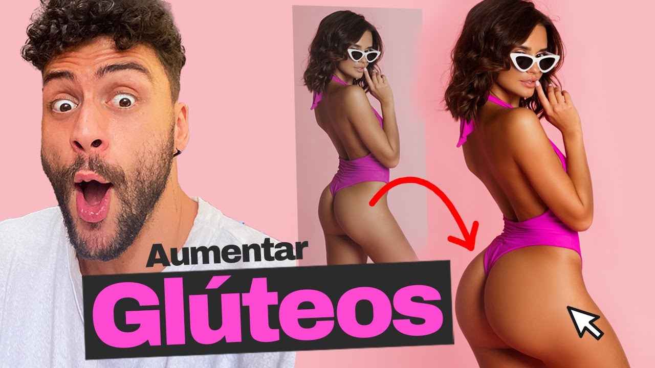 Como AUMENTAR GLÚTEOS com Photoshop
