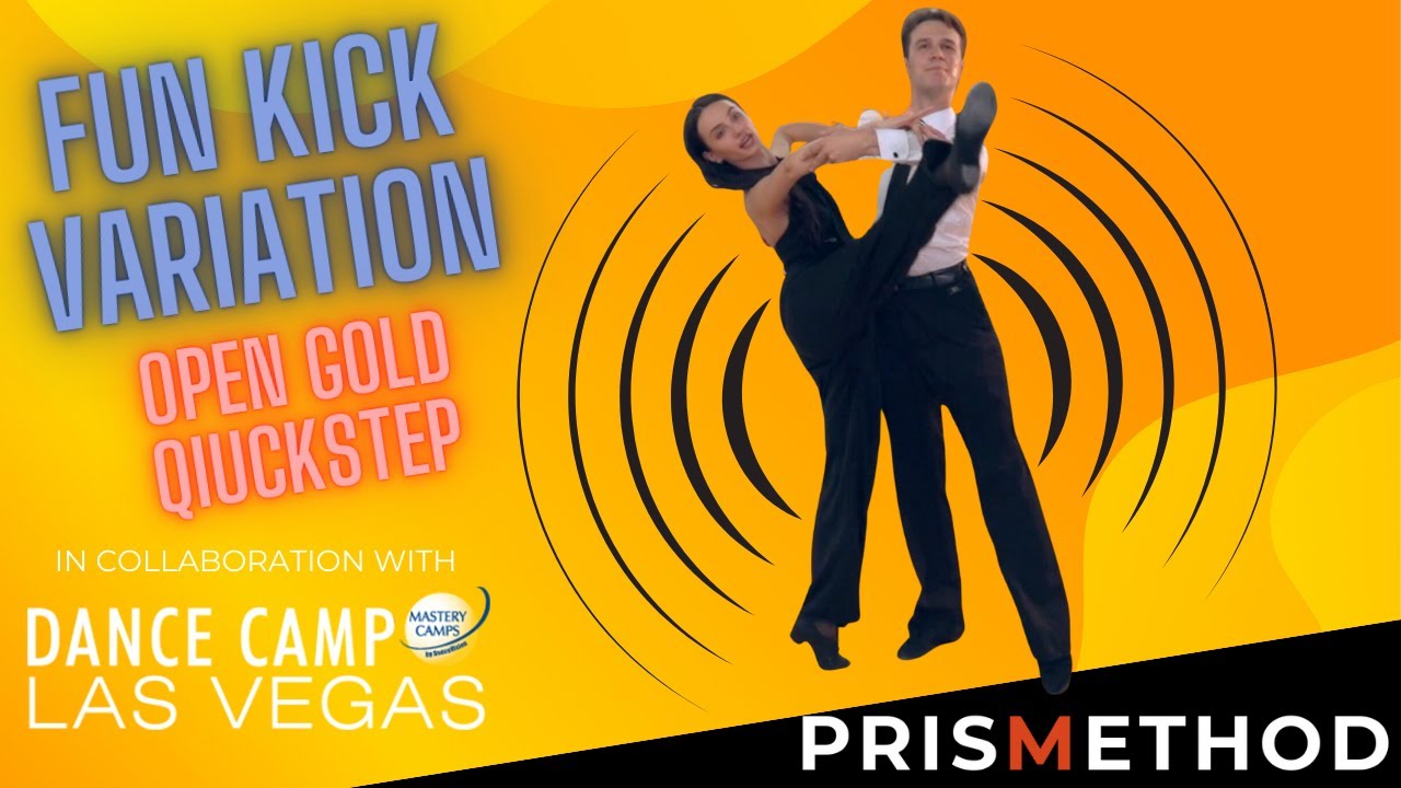 Fun Kick Variation of Open Gold Quickstep by Iaroslav and Liliia Bieliei