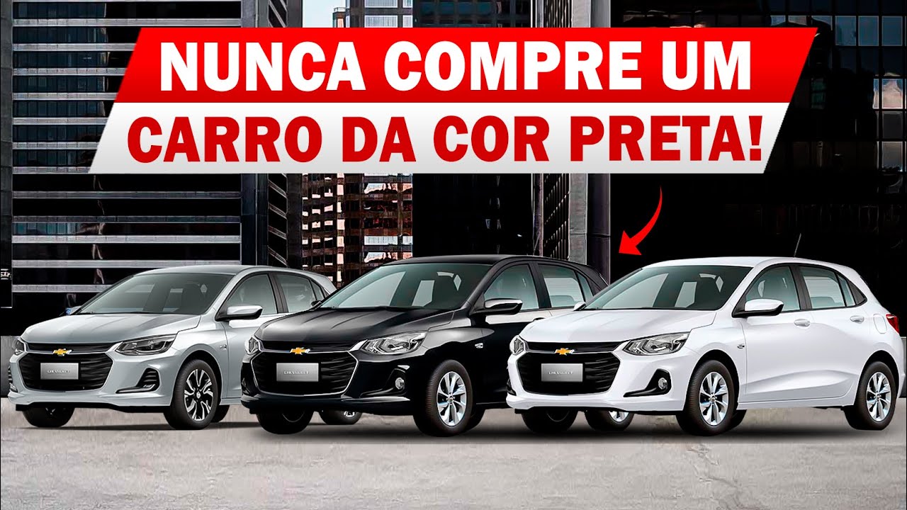 COR INFLUENCIA NO DESEMPENHO? N&atilde;o compre carro Preto sem saber disto!