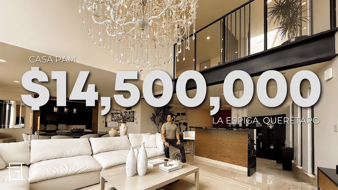 ¡LUJOSA CASA con un PATIO INMENSO! | $14,500,000 | La Espiga, Querétaro