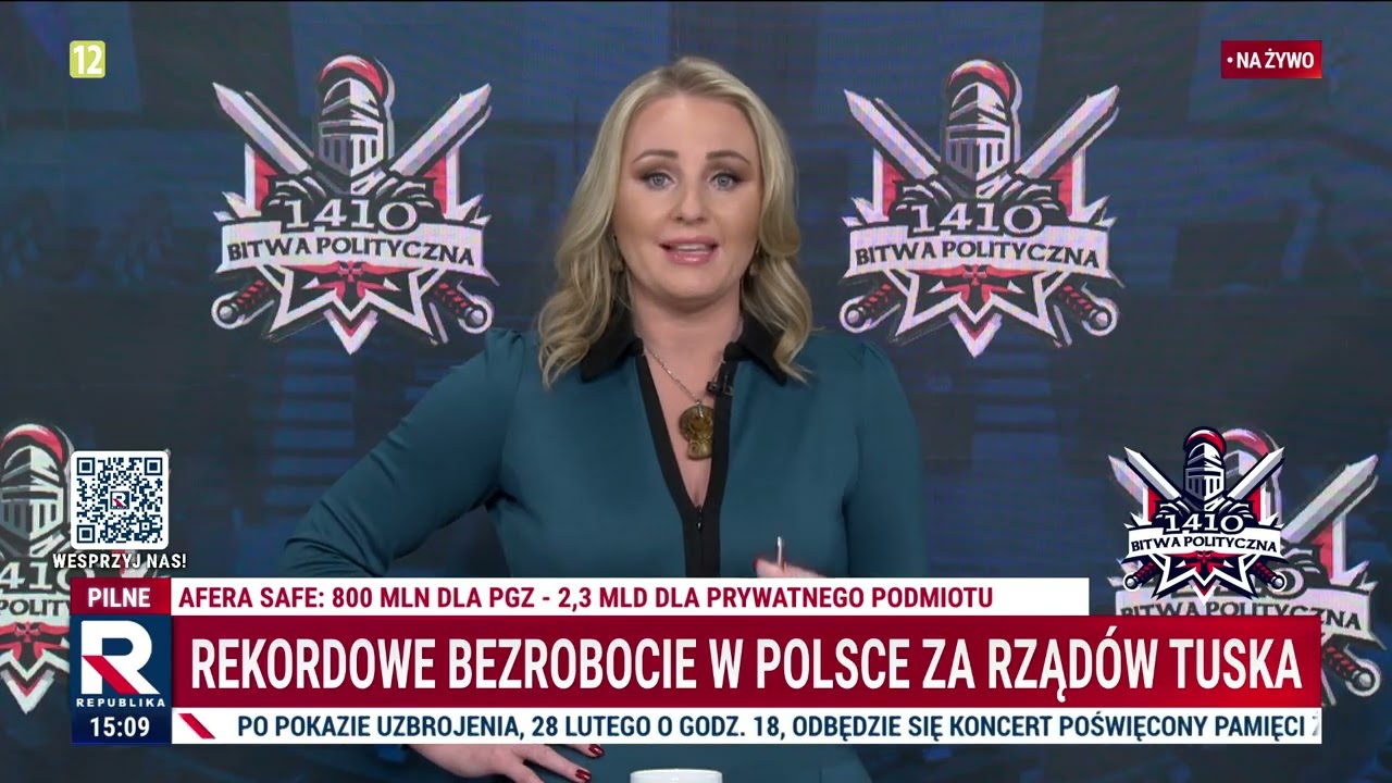 Rekordowe bezrobocie w Polsce za rząd&oacute;w Tuska | M. Borkowska | Bitwa Polityczna