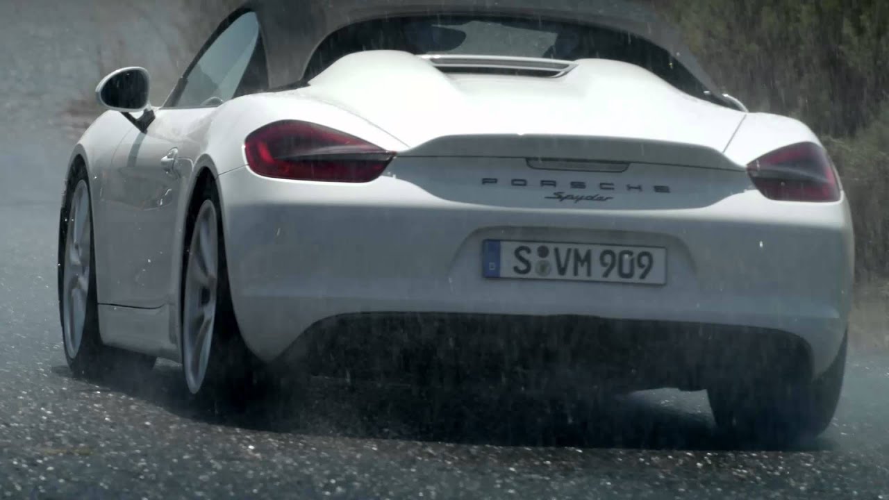 The new Boxster Spyder. Unfiltered.