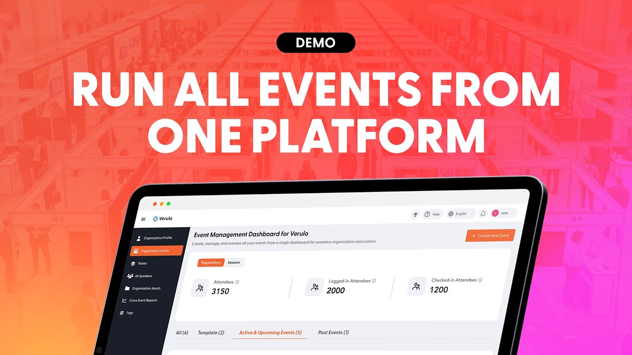 Manage All Your Events in One Platform | Multi-Event Management Demo