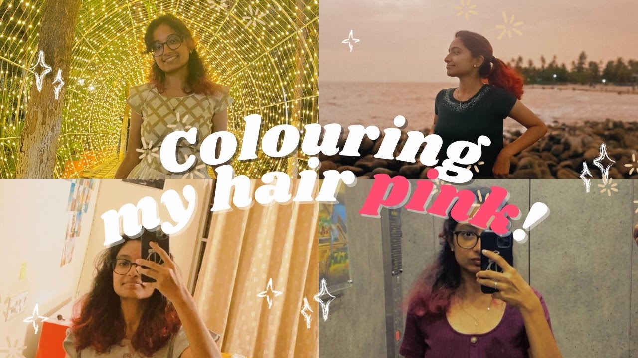 I coloured my hair PINK!🎀💕 How to colour your hair at home • Step by Step Tutorial •