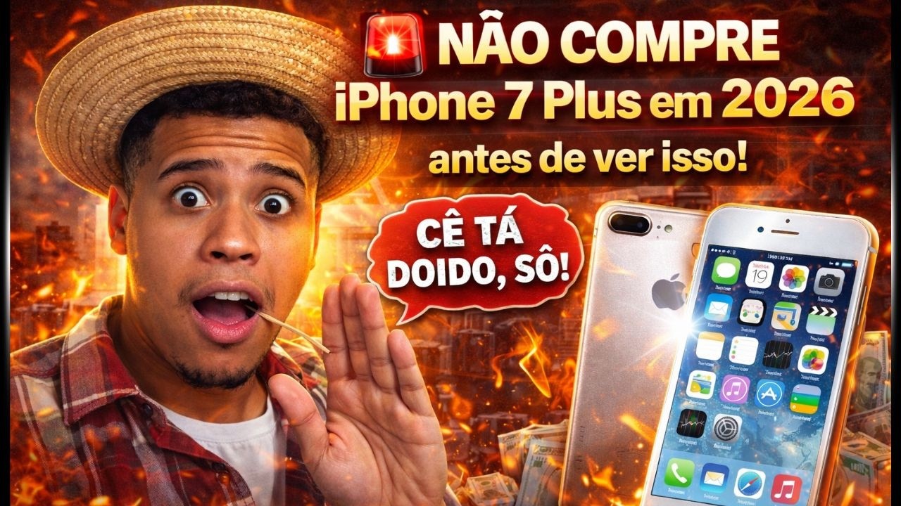 🚨 NÃO COMPRE iPhone 7 Plus em 2026 antes de ver isso!