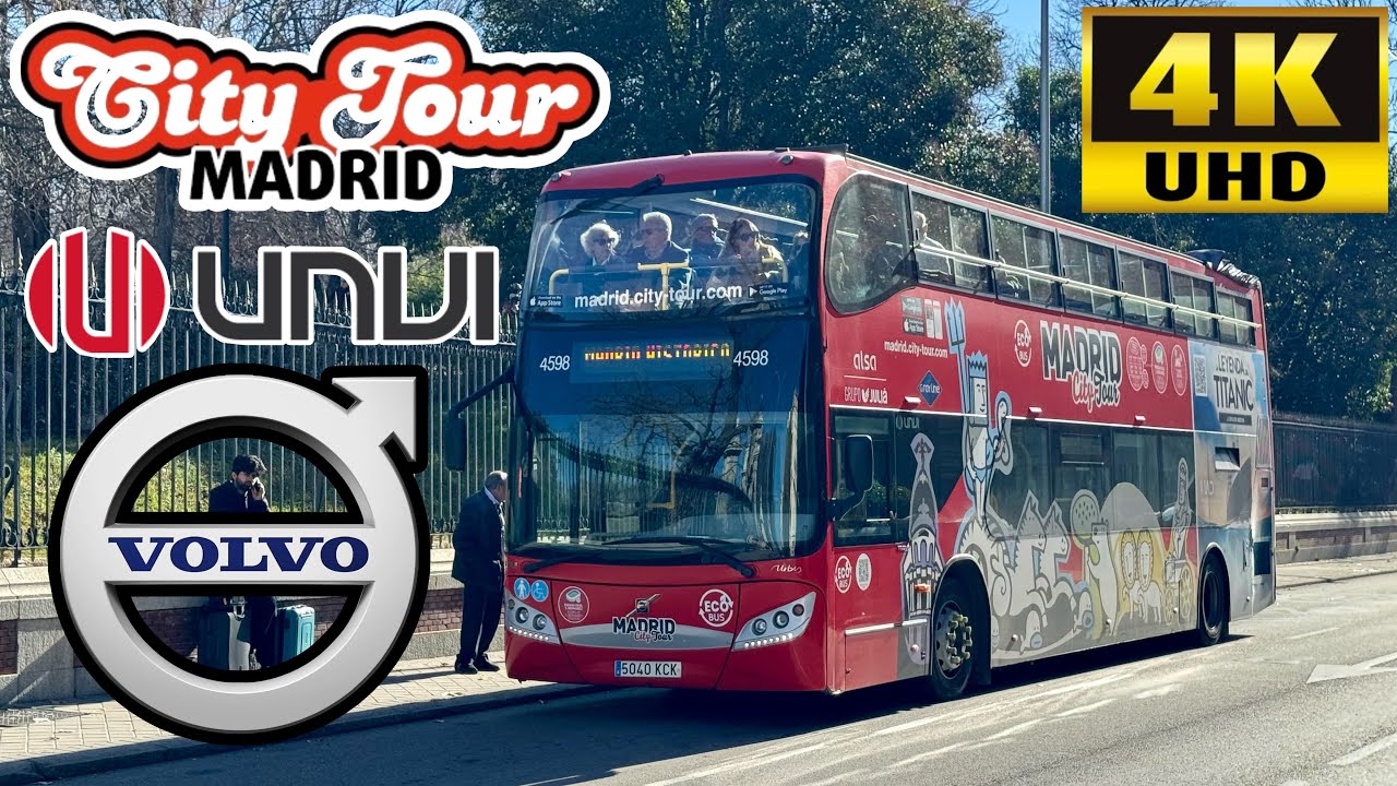 [Madrid City Tour OpenTop Bus Historical: Parque de El Retiro, Gran Via & Templo de Debod] UNVI B5TL