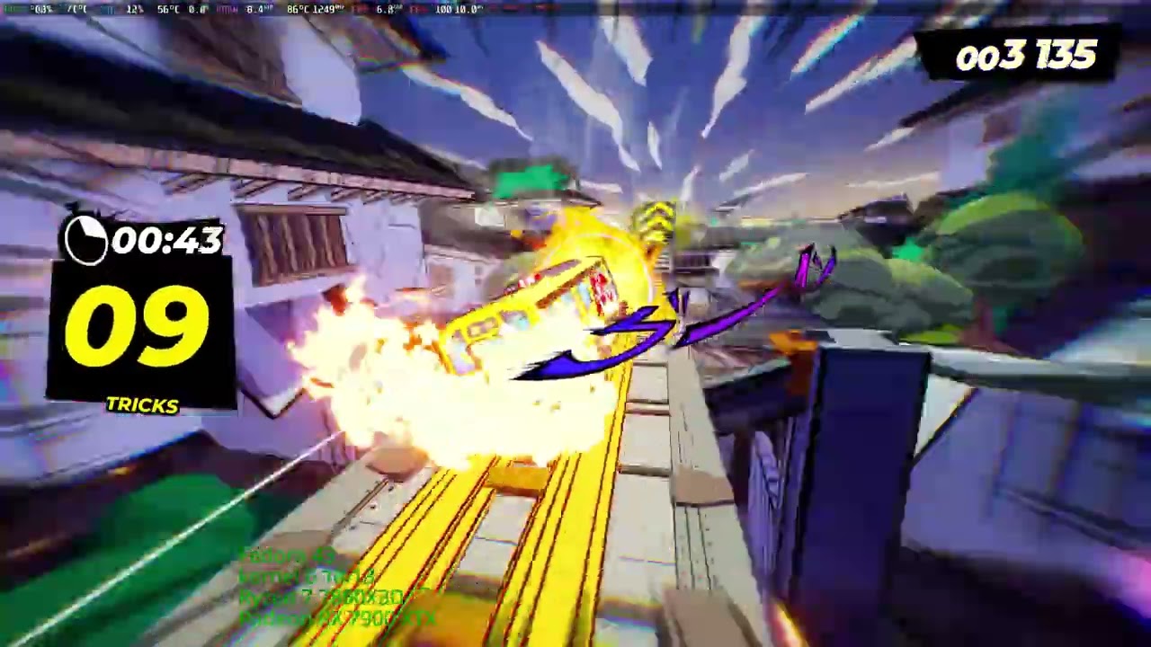 Denshattack! - Demo Game play #pcgaming #linuxgaming