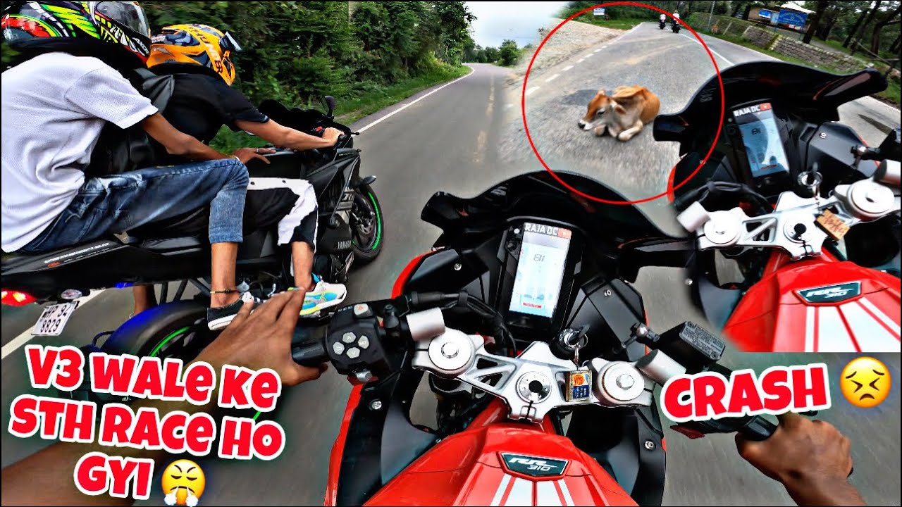 Hyper ride gone wrong || crash hote hote bachaa gya 🥵