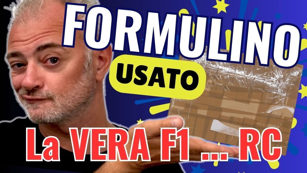 Formulino 1:10 RC di 12 anni fa , la VERA F1 in miniatura