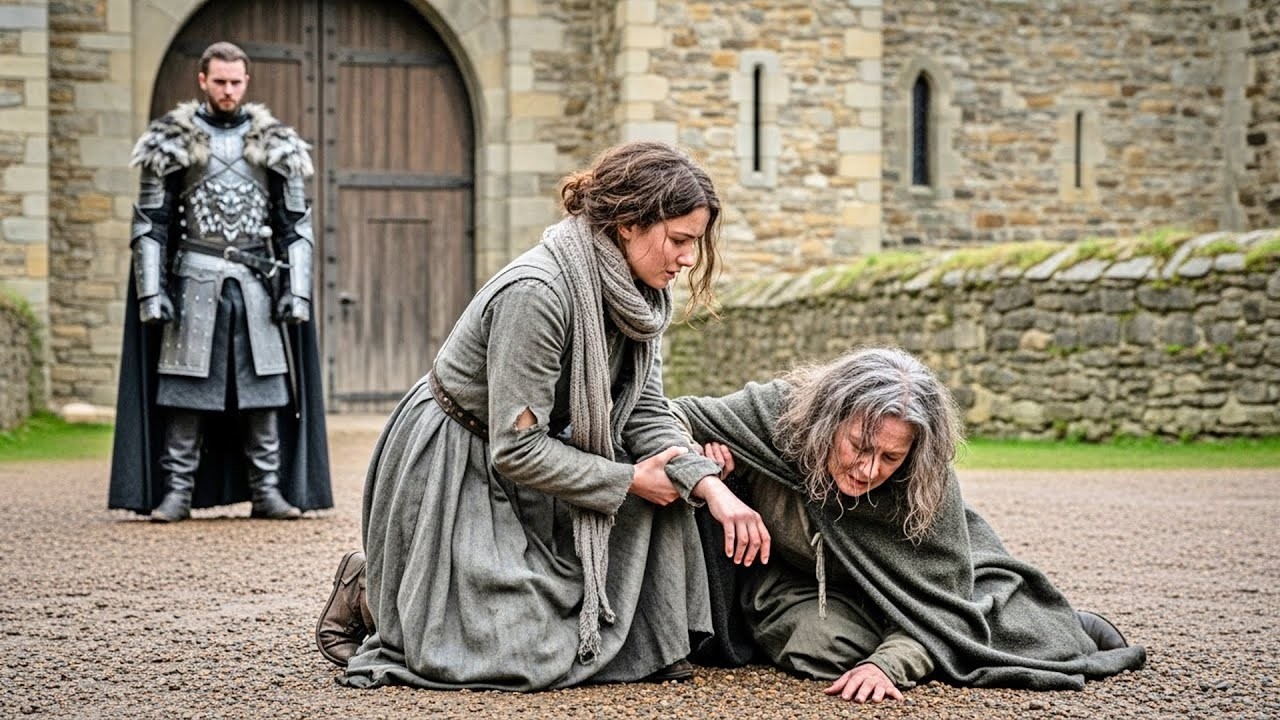 Elle Aide une Vieille Dame durant la Sélection, Ignorant que c'est la Mère Disparue du Roi Alpha
