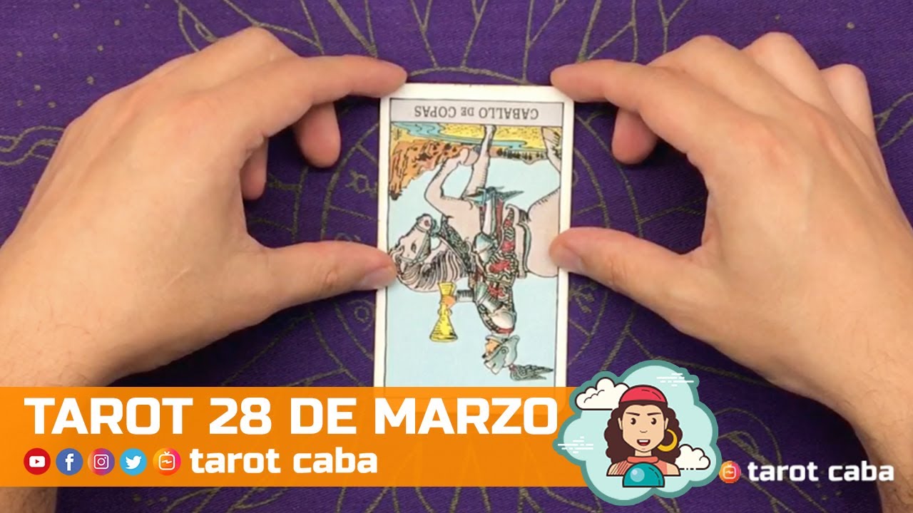 TAROT 28 DE MARZO - MENSAJE DEL DIA - CABALLERO DE COPAS INVERTIDO