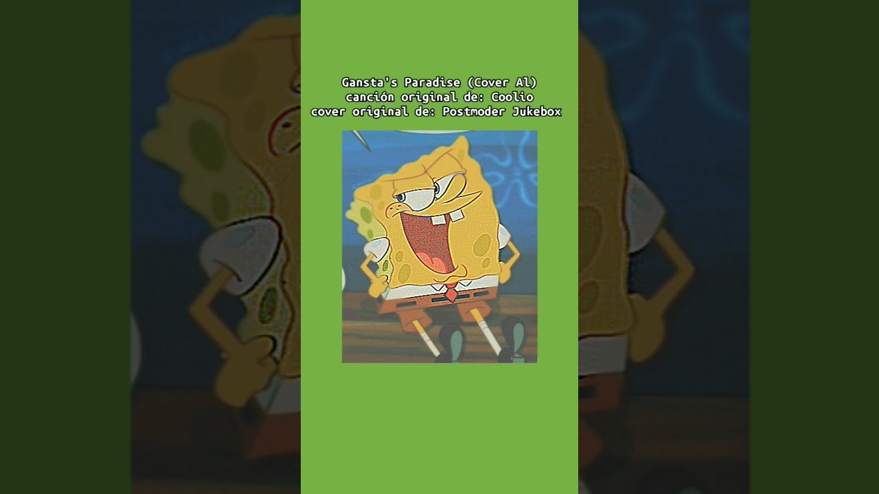 Gansta's Paradise (Cover AI) SpongeBob #cover #song #ia #spongebobsquarepants #coveria #iacover