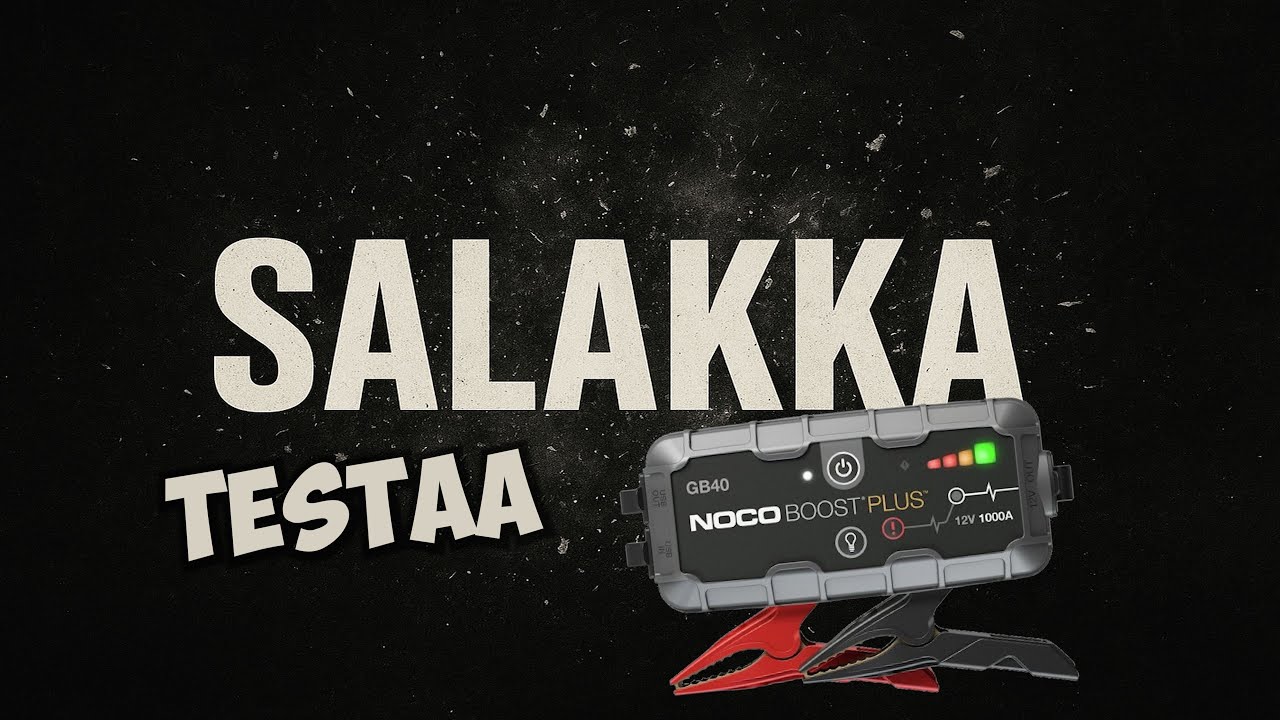 Noco Booster GB40 12V 1000A - Todellisessa testissä