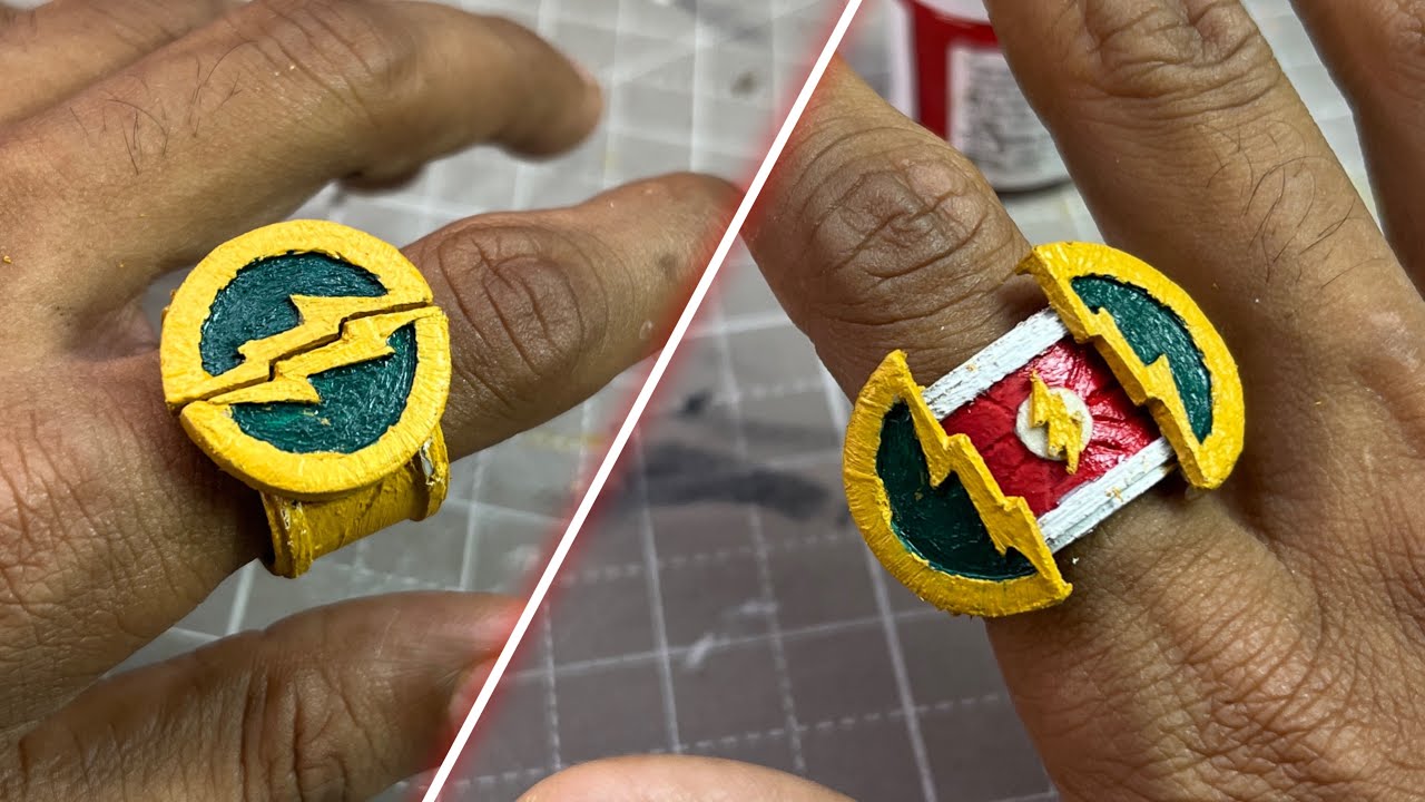 How To Make Flash Ring From The Flash Movie