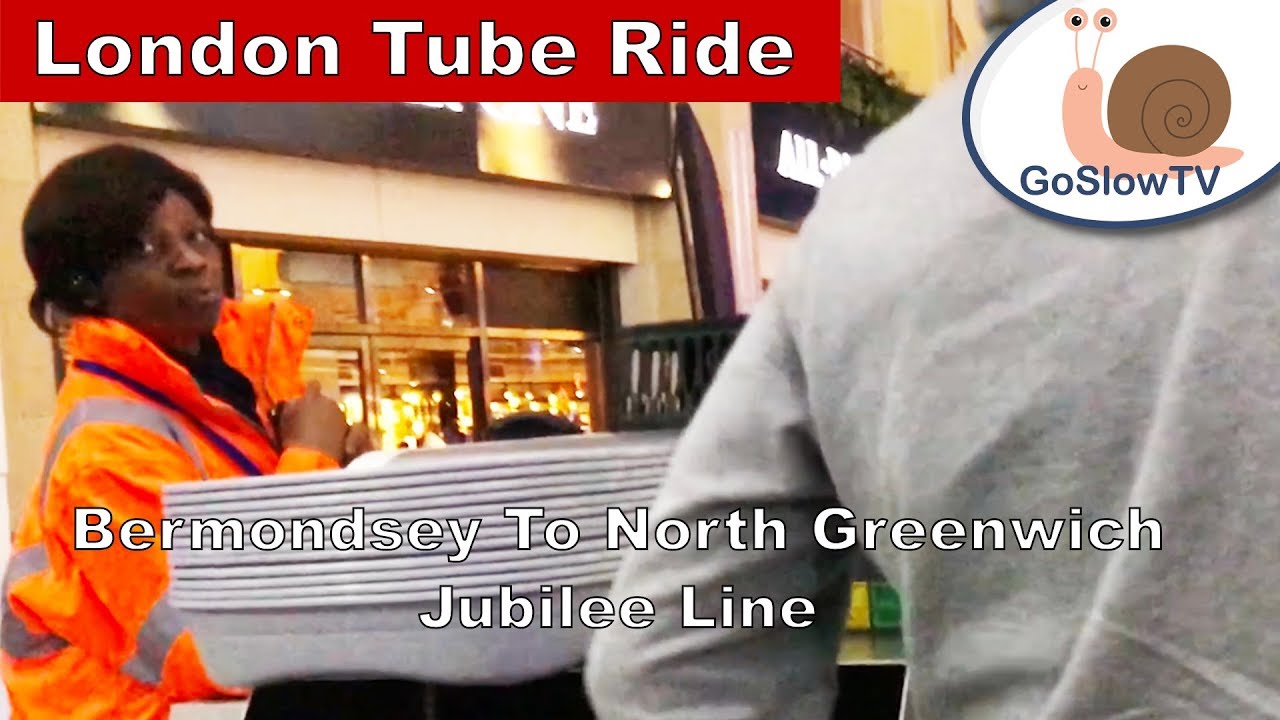 London Underground Tube Ride | Bermondsey / Cineworld O2 Arena | Jubilee Line | Slow TV | Episode 30