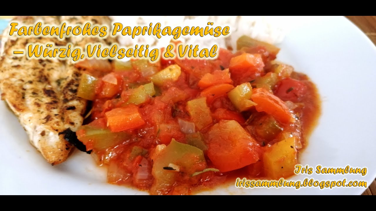 Farbenfrohes Paprikagemüse – Würzig, Vielseitig & Vital