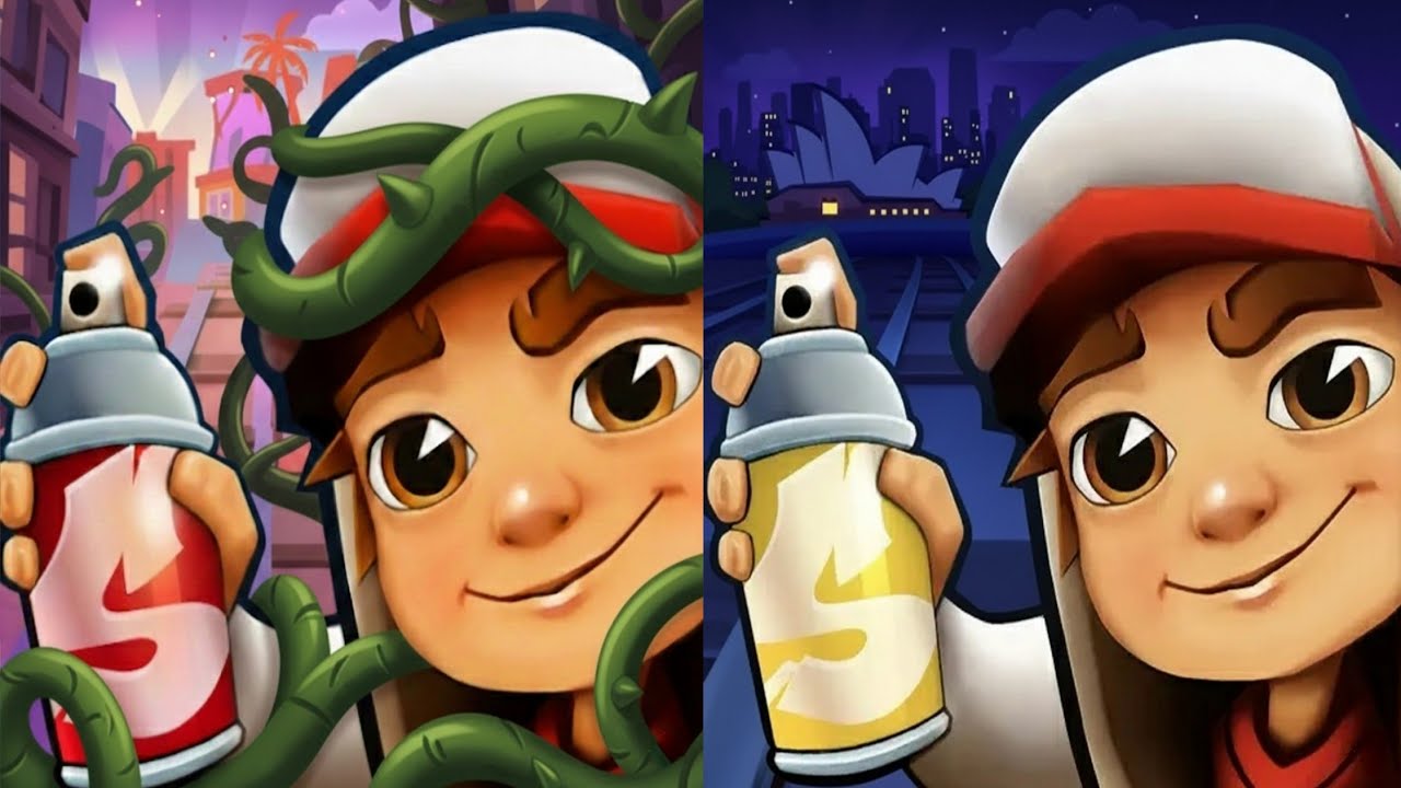 Subway Surfers : Sydney 2024 🆚 Hollywood 2024 Map Review 