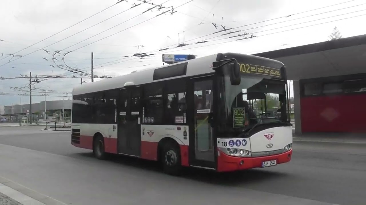 DPMP - Solaris Urbino 8.9 LE + Isuzu NOVO Citi Life - Hlavn&iacute; n&aacute;draž&iacute; - 29.4.2023