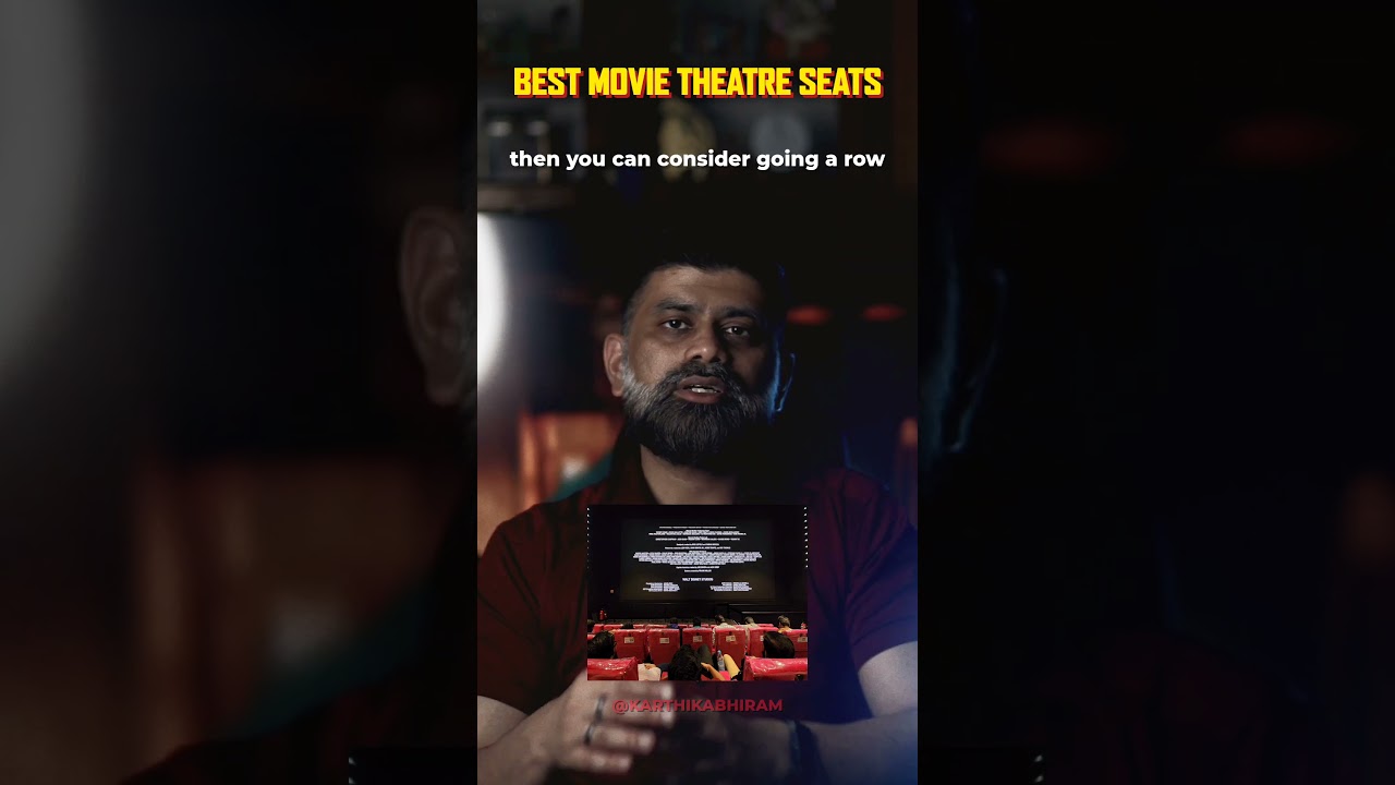 How to pick the Best Seats in a Movie Theatre &bull; Check  