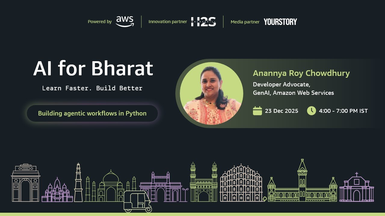 Workshop 5: Building Agentic Workflows in Python | AI for Bharat