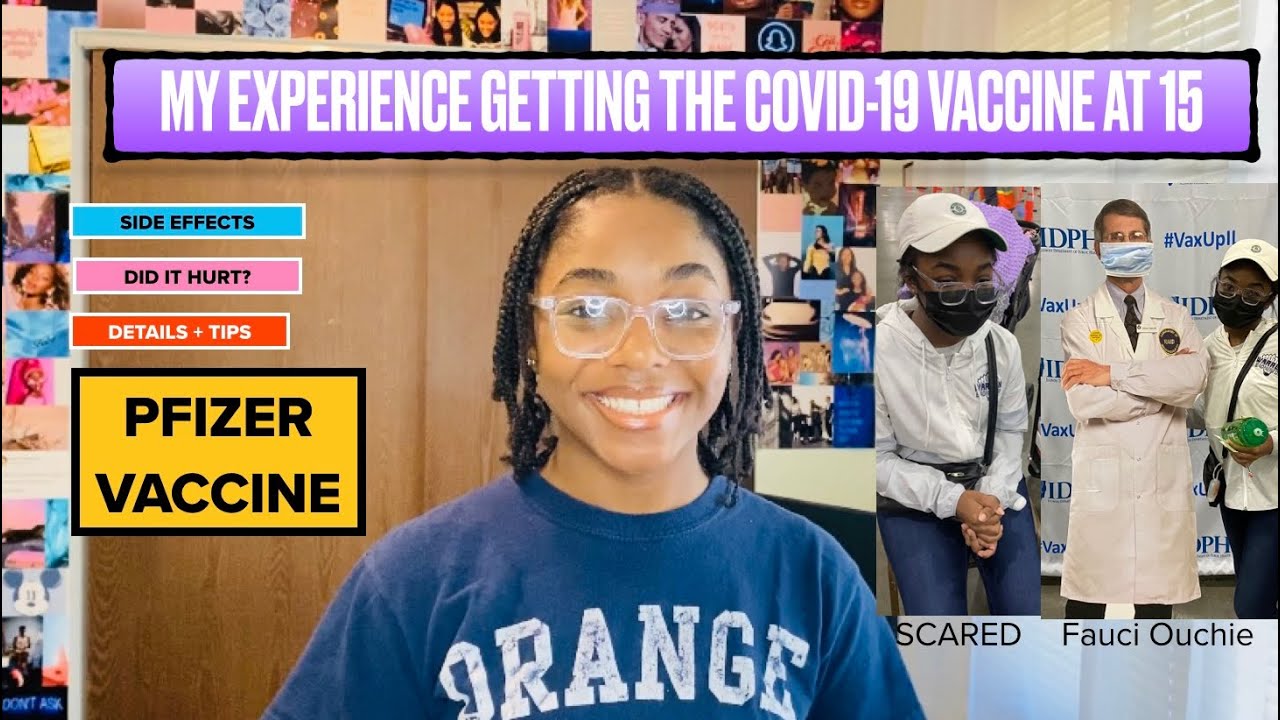 FIRST DOSE OF PFIZER VACCINE AT 15 | I CAN&rsquo;T BELIEVE THIS HAPPENED