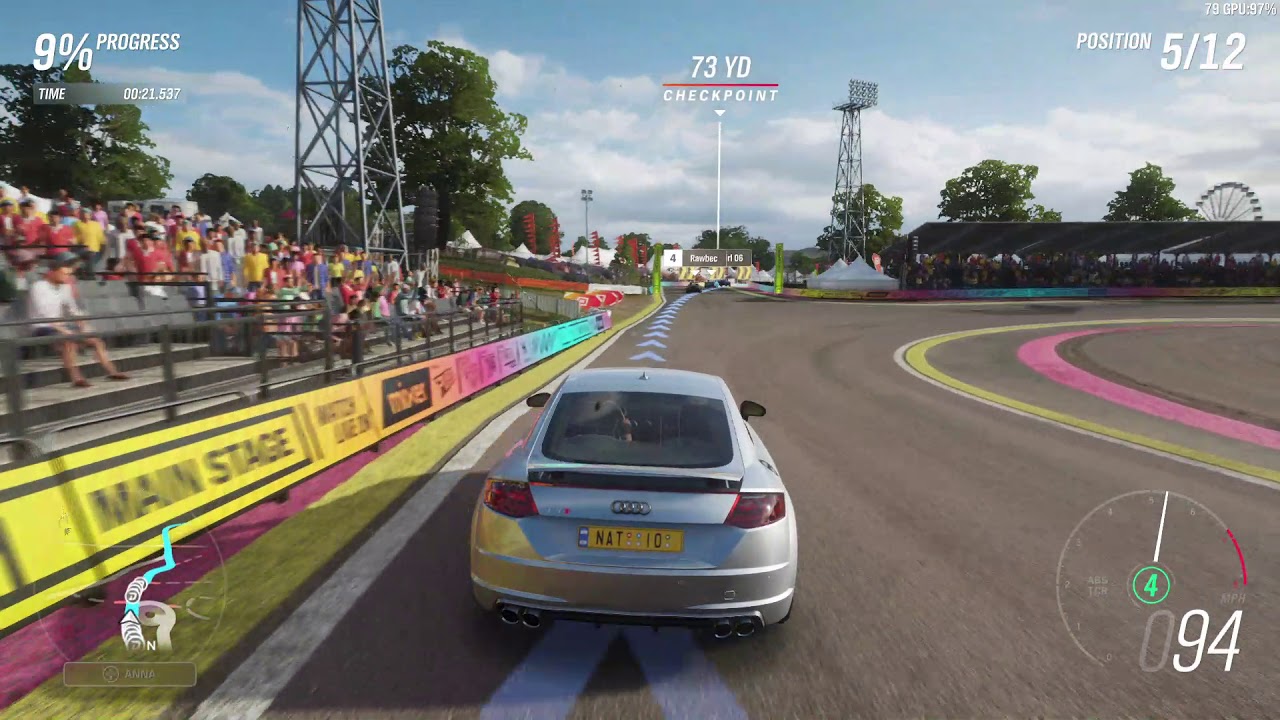 Forza Horizon 4 Test GTX 1060 6GB ,Lenovo Y530 , i7 8750H