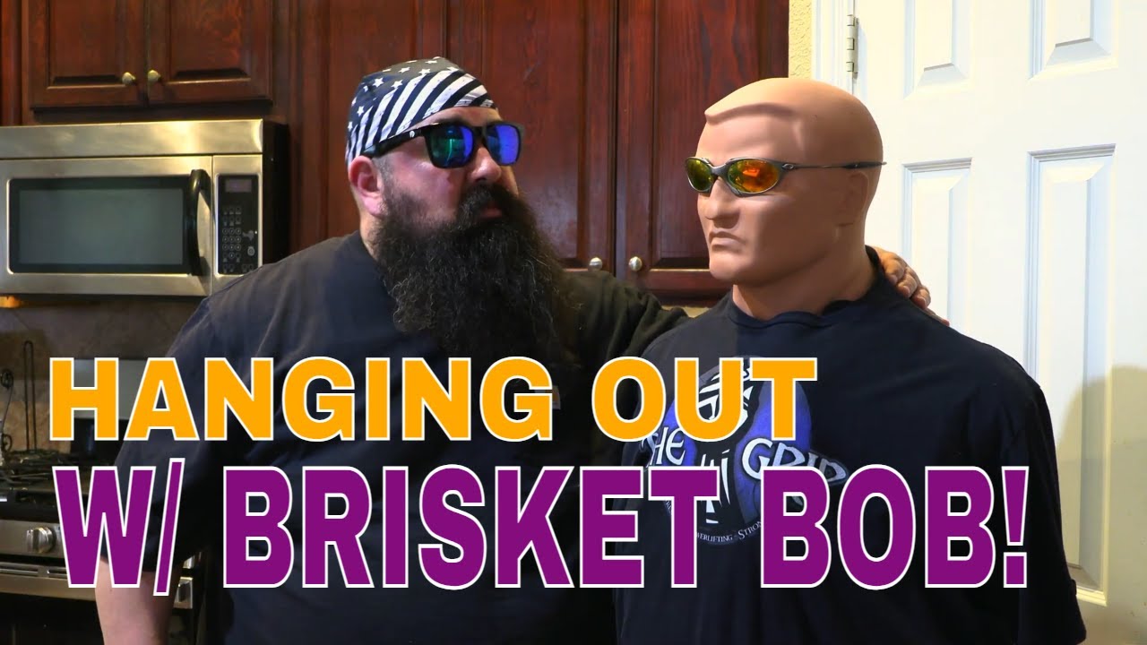 BRISKET BOB VS THE COLD STEEL SERRATED SPARTAN!