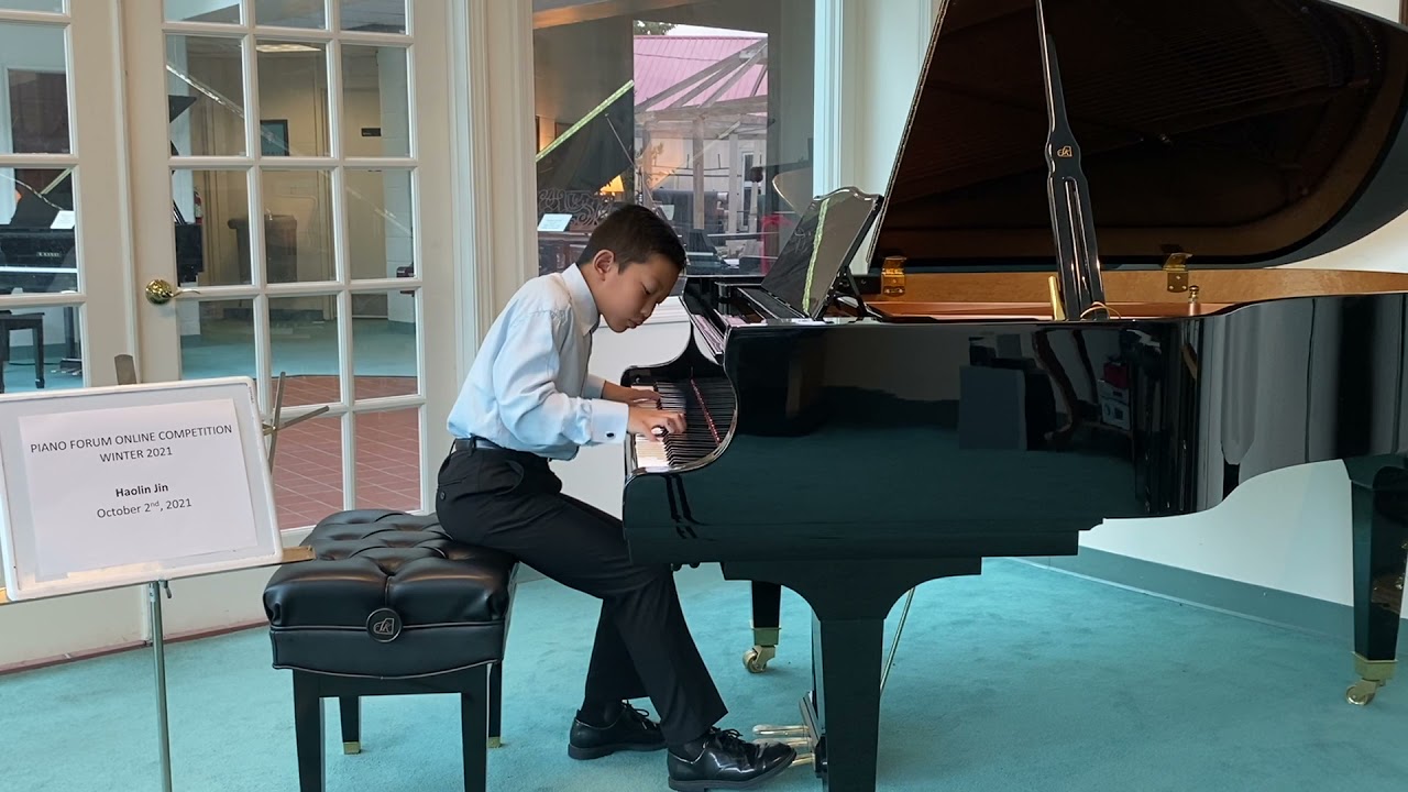 RMA Student Haolin Jin Performing Blue River By Elena Cobb