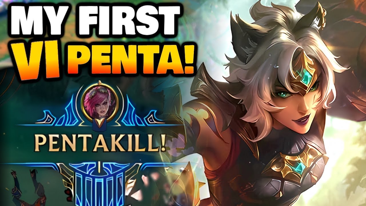 From now on I'm building Trinity on Vi Jungle since I got a PENTA with it| 14.18