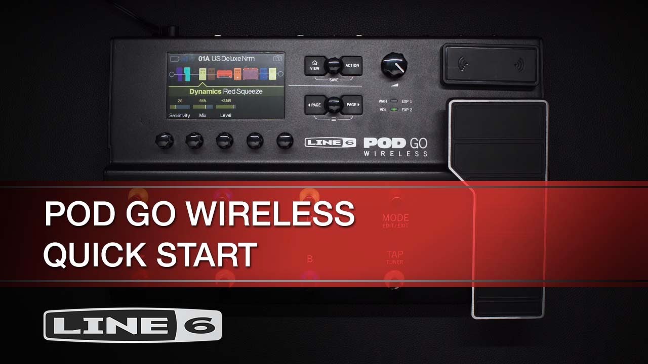 Line 6 | POD Go Wireless | Быстрый старт