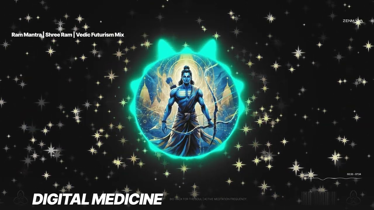 DIVINE PROTECTION | Ram Mantra | Shree Ram | Digital Medicine | Vedic Futurism Mix