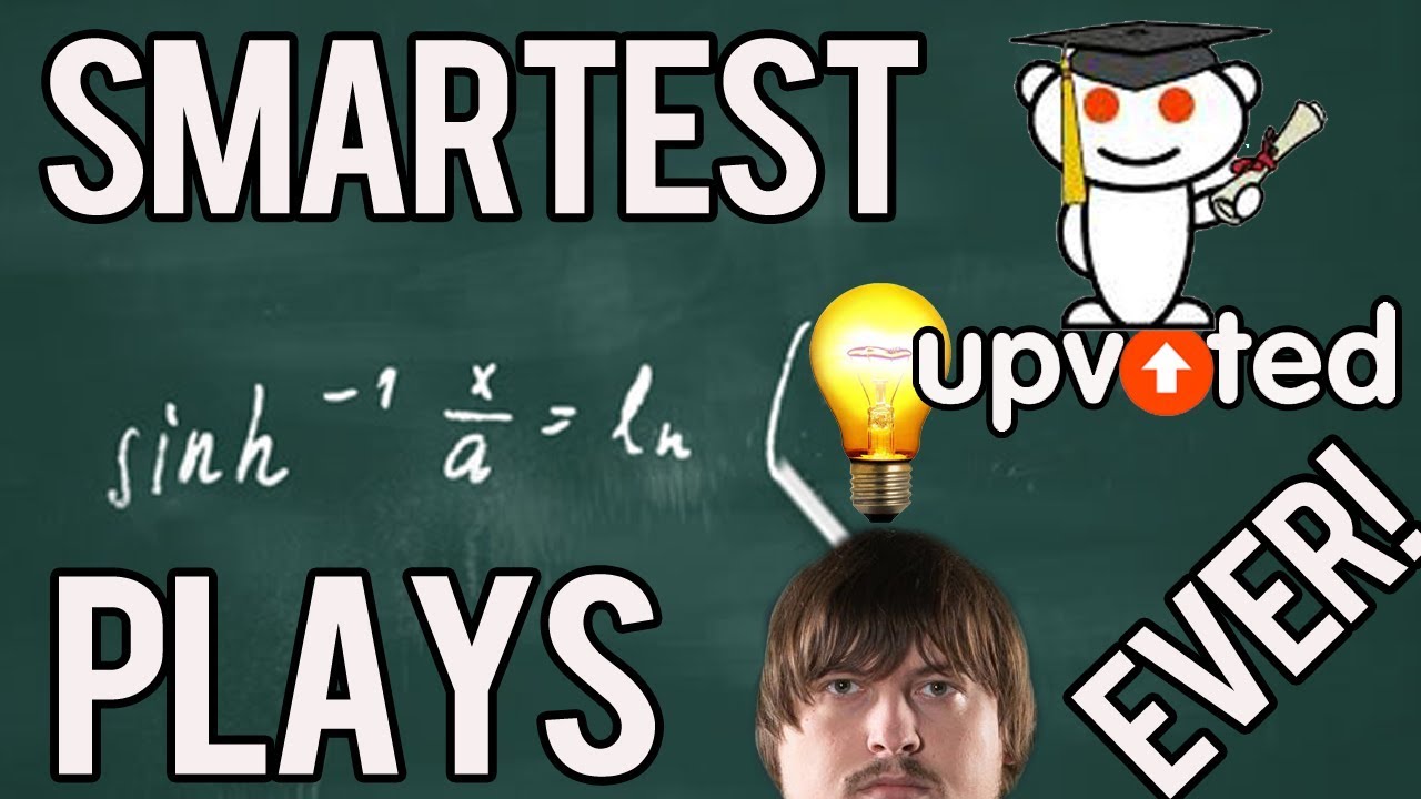 CS:GO - MOST UPVOTED SMART PLAYS ON REDDIT! (200IQ PLAYS)