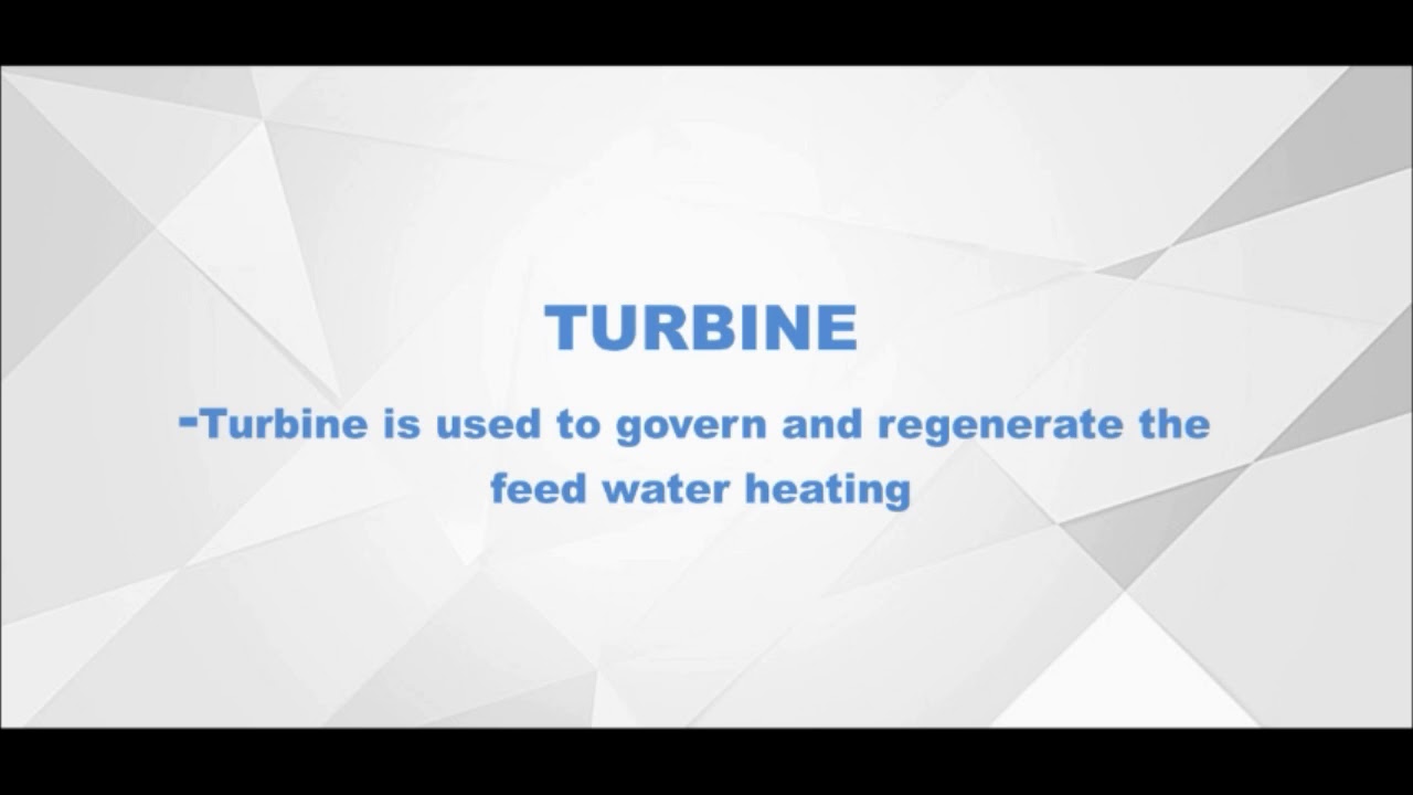 Oil Fired Power Generation example