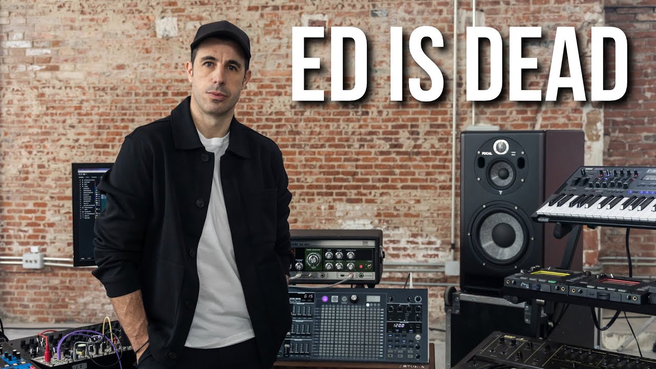 ED IS DEAD: IA vocal, trabajo espectral y construir un estudio desde cero