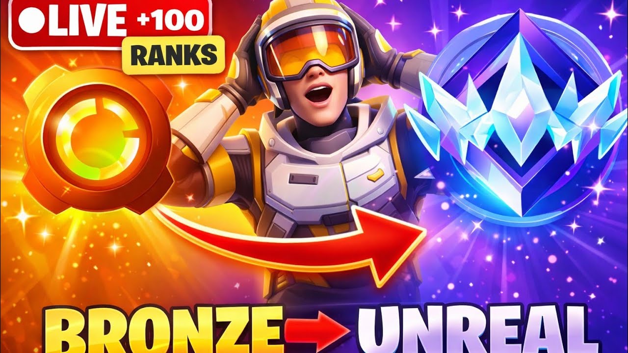 🔵LIVE FORTNITE JE JOUE AVEC VOUS VENER RELOAD UNREAL !🔵