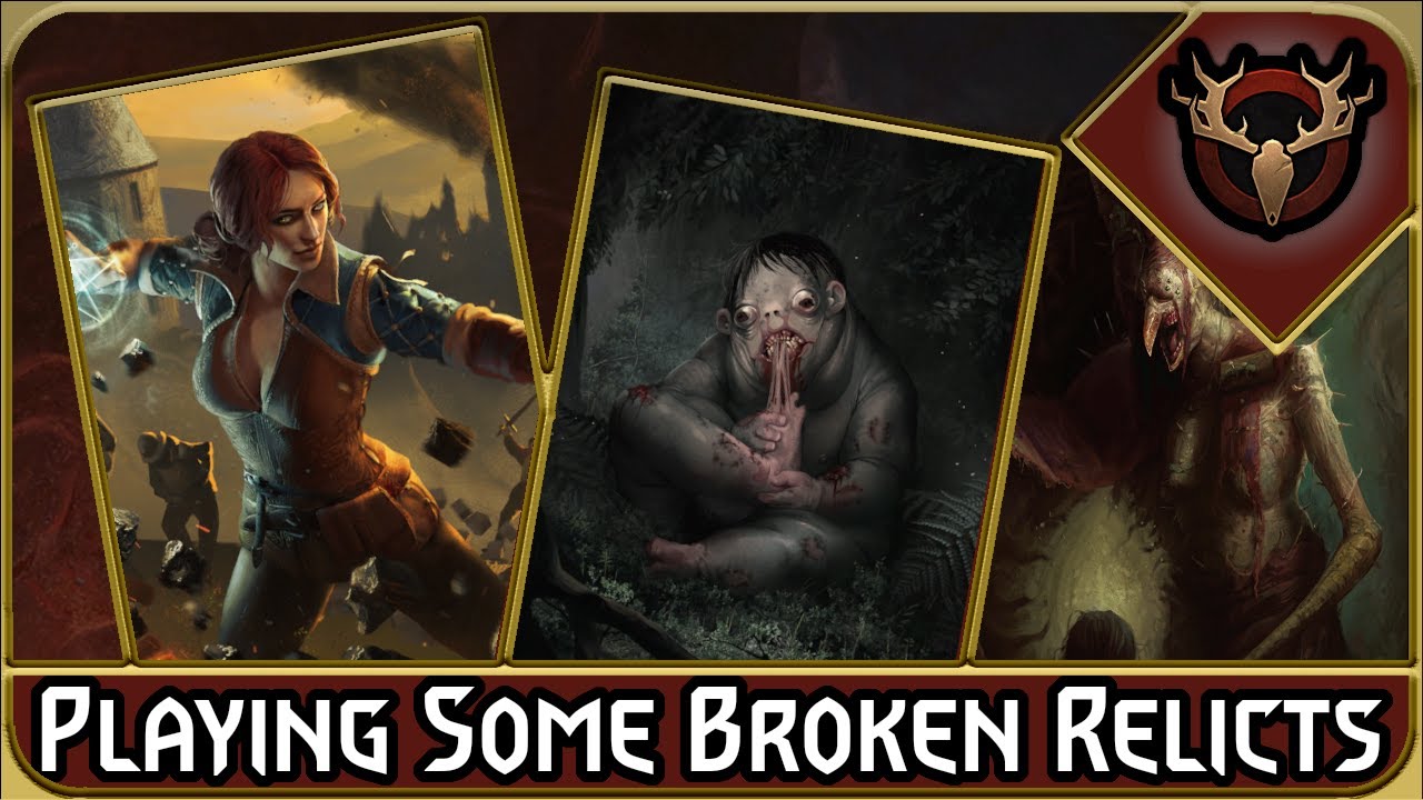 Triss Slams So Many Points in Relicts! (Gwent Monsters Force of Nature Deck)