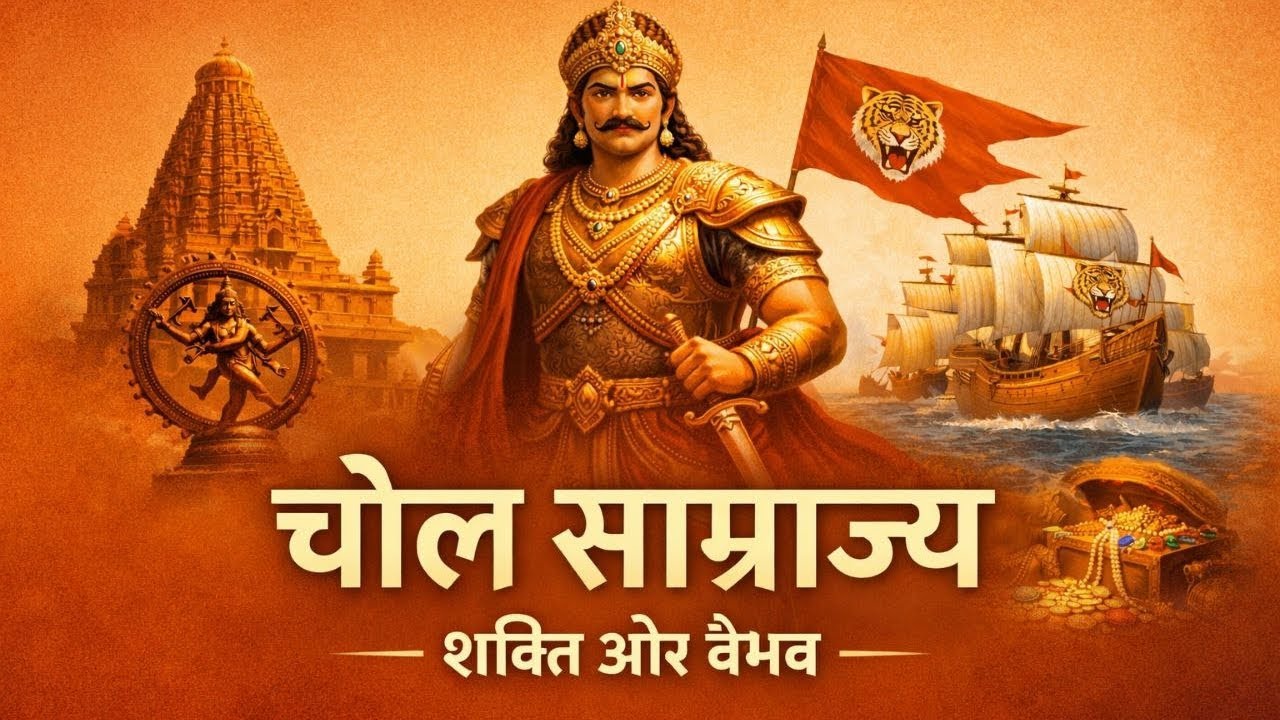चोल साम्राज्य का इतिहास | दक्षिण भारत का महान साम्राज्य | राजराजा चोल और राजेंद्र चोल