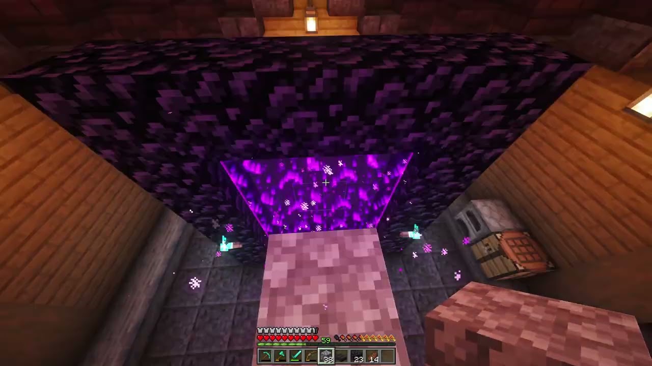 Прохождение Minecraft, эпизод 675 – Завершение строительства аванпоста в Нижнем мире!