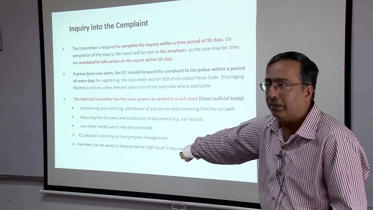 What powers does the Internal Complaints Committee hold?