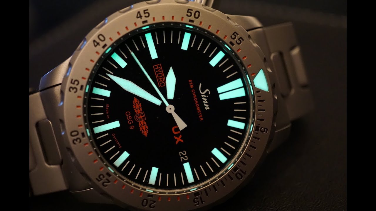 Sinn UX, лучшие часы для дайвинга?